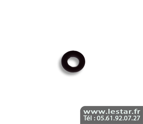 Caoutchouc de flipper noir diamètre 10 mm - USA 3/8"
