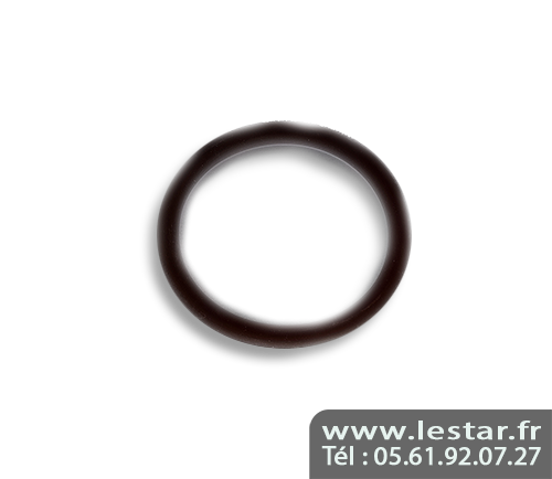 Caoutchouc de flipper noir diamètre 45 mm