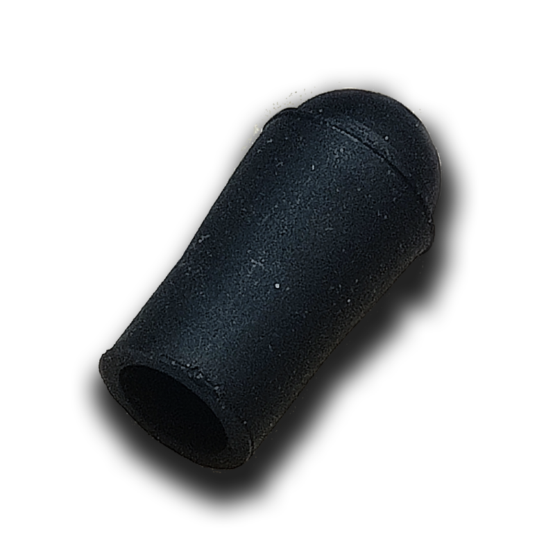 Caoutchouc de flipper noir pour tige lance bille