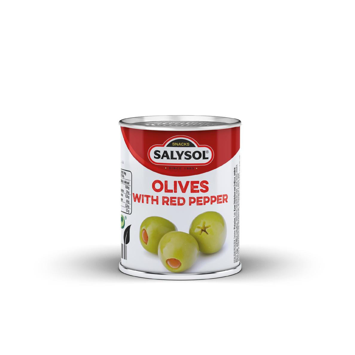 Olives Pimentées, carton de 48 boites