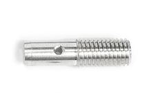 Embout de barre fileté aluminium pour baby foot Bonzini