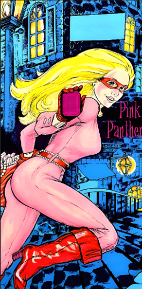 Tapis de protection vitre flipper Pink Panther 61cm x 119cm