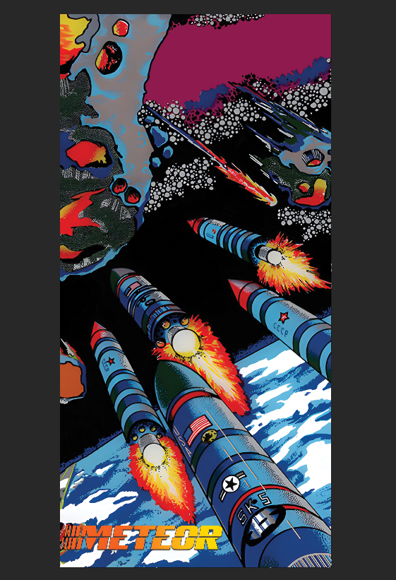 Tapis de protection vitre flipper Meteor 52 X 106