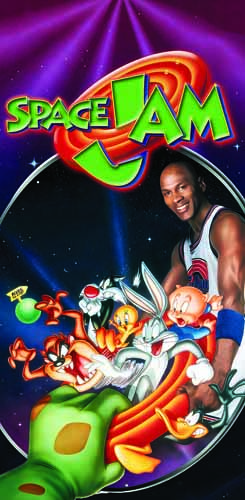 Tapis de protection vitre flipper  Space Jam - Dimensions :106cm x 52cm