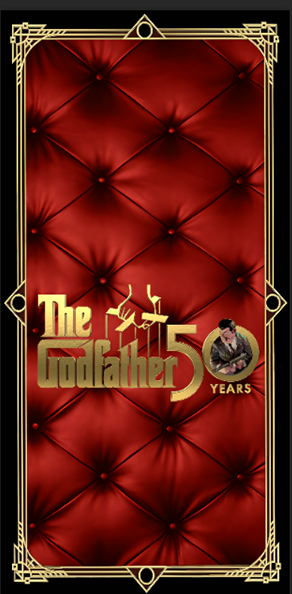 Tapis de protection vitre flipper The Godfather  - Dimensions : 52cm x 106cm
