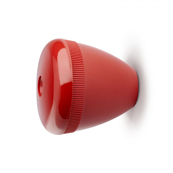 Poignée ronde de baby foot Bonzini rouge
