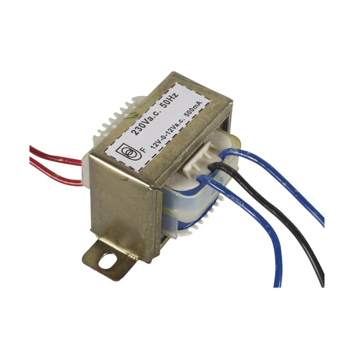 Transformateur 220 V / 2 x 12 V