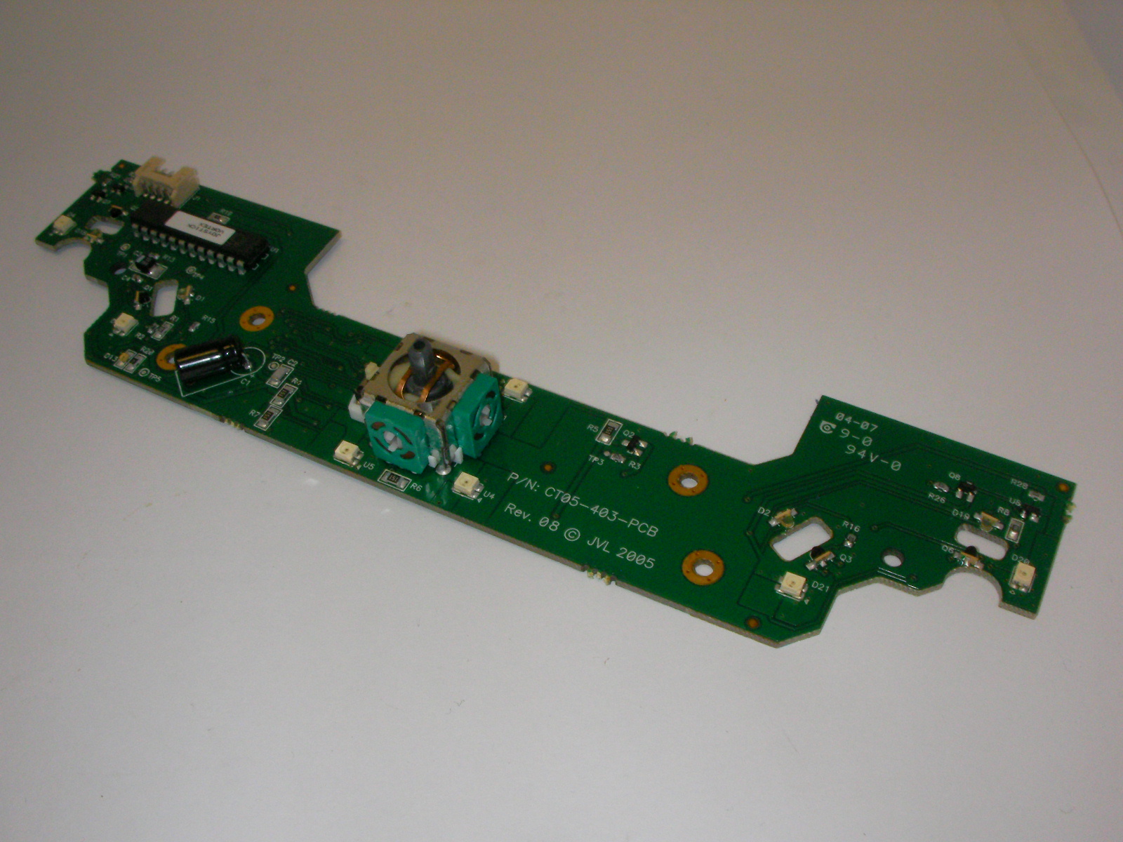 Plaquette clavier pour jeu tactile JVL Vortex