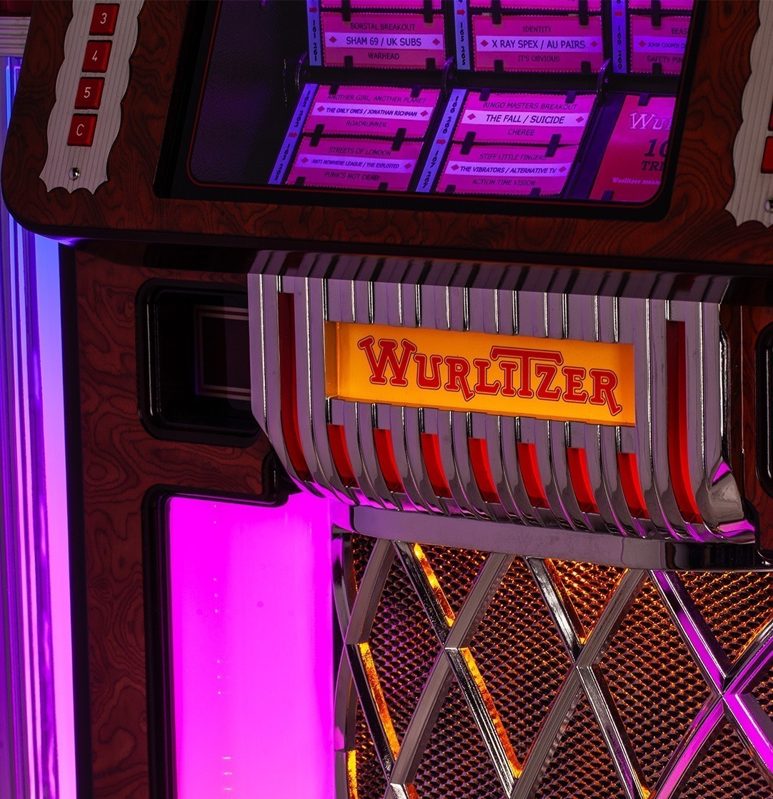 Wurlitzer 1015 ‘Tribute’ Vinyl 10 x LP Jukebox